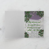 Carte de Noël de père (Intérieur)