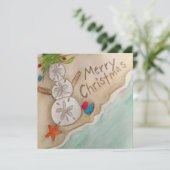 Carte de Noël de plage (Debout devant)