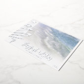 CARTE DE NOËL DE PLAGE | CÔTE MODERNE NAUTIQUE (Rotation)