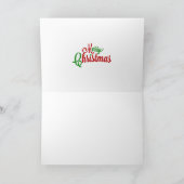 Carte de Noël de pont de Mackinac (Intérieur)