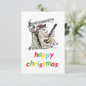 Carte de Noël de possum (Debout devant)