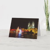 Carte de Noël de Prague (Dos)