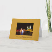 Carte de Noël de Prague (Devant)