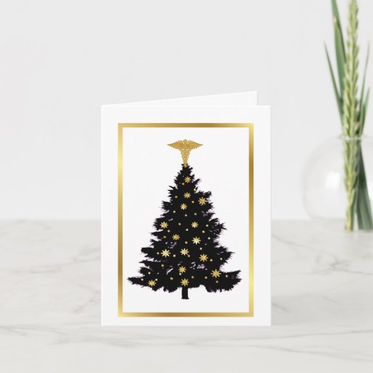 Carte de Noël de professionnel médical (Devant)
