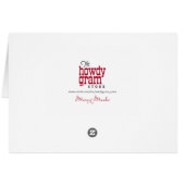 Carte de Noël de Réchauffement climatique de Père  (Dos Horizontal)