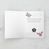 Carte de Noël de restauration de chef de (Intérieur)