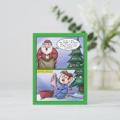 Carte de Noël de sac incorrecte (Debout devant)