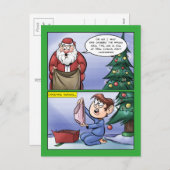 Carte de Noël de sac incorrecte (Devant / Derrière)