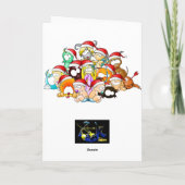 Carte de Noël de Scorpion (Dos)