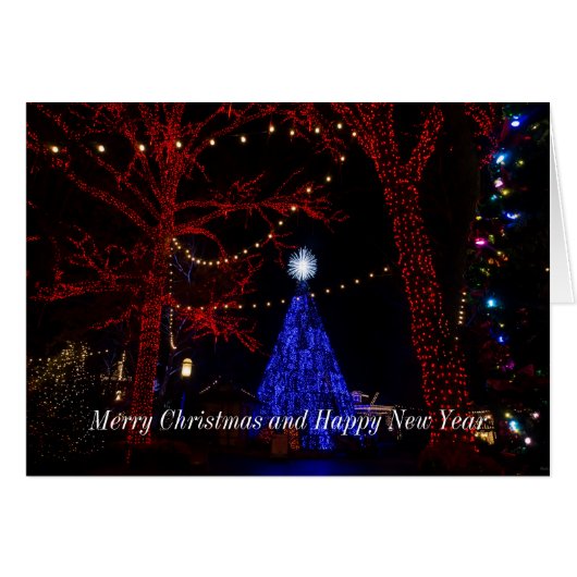 Carte de Noël de Silver Dollar City (Devant Horizontal)