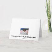 Carte de Noël de Snowboy (Dos)