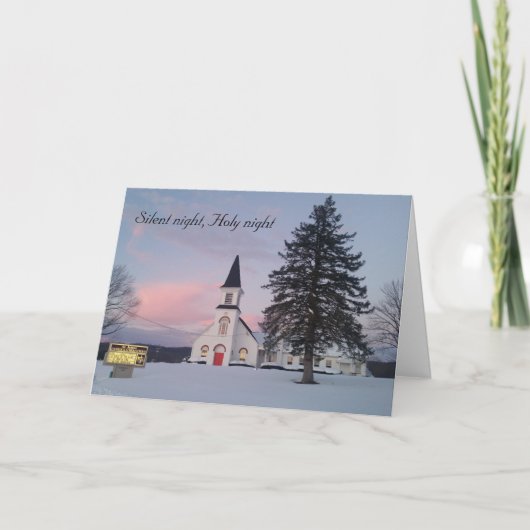 Carte de Noël de St James (Devant)