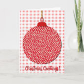 Carte de Noël de style Vintage (Devant)