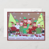 carte de Noël de tout le monde (Devant / Derrière)