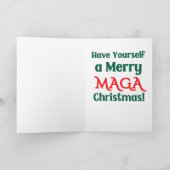 Carte de Noël de Trump "Daddy's Home" (Intérieur)