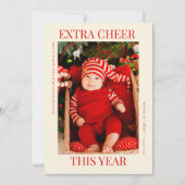 Carte de Noël de vacances (Devant)