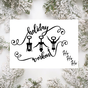 Carte de Noël de vacances amusantes