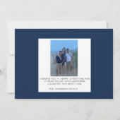 Carte de Noël de vacances de la paix (Dos)