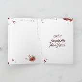Carte de Noël de vampire (Intérieur)