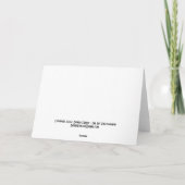 Carte de Noël de votre bandit favori Trash! (Dos)