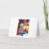 Carte de Noël de vous Elf et agent de sécurité (Dos)