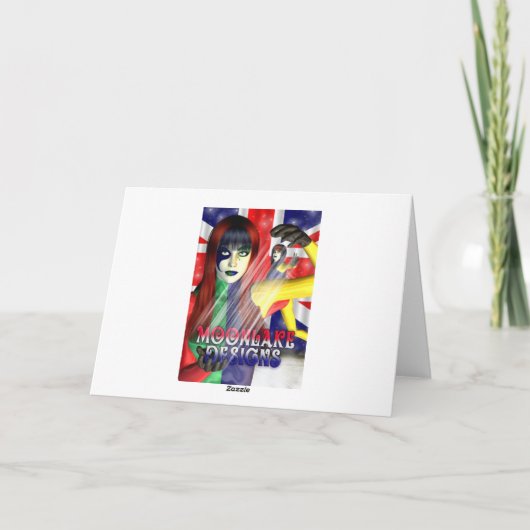 Carte de Noël de vous Elf et agent de sécurité (Dos)