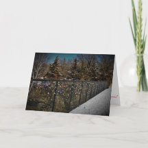 Carte de Noël "Dearly Beloved"