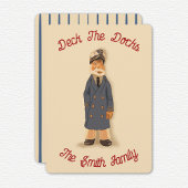 Carte de Noël Deck The Docks