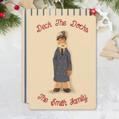 Carte de Noël Deck The Docks
