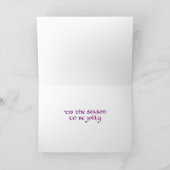 Carte de Noël Deck the Halls (Intérieur)