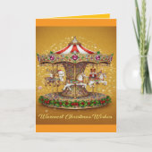 Carte de Noël décorative (Devant)