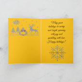 Carte de Noël décorative (Intérieur)