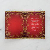 Carte de Noël décorative (Intérieur)