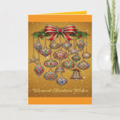 Carte de Noël décorative (Devant)