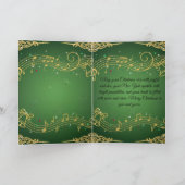 Carte de Noël décorative (Intérieur)
