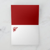 Carte de Noël décorative avec texte (Intérieur)