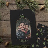 Carte de Noël Deer & Arch