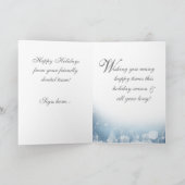 Carte de Noël dentaire Ice Blue (Intérieur)