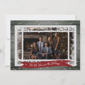 Carte de Noël d'entreprise (Devant)