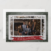 Carte de Noël d'entreprise (Devant / Derrière)