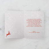 Carte de Noël d'entreprise Clients Employés (Intérieur)