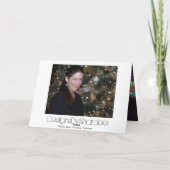 Carte de Noël Denver, Colorado (Dos)