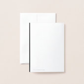 Carte de Noël Déplaisant Arbre (Derrière avec enveloppe)