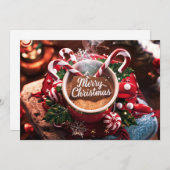 Carte de Noël des amateurs de café #14 (Devant / Derrière)
