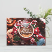 Carte de Noël des amateurs de café #14 (Debout devant)