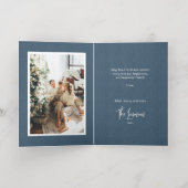 Carte de Noël des animaux de bois (Couchage intérieur)