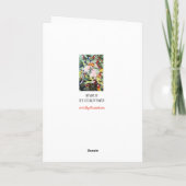 Carte de Noël des autochtones australiens (Dos)