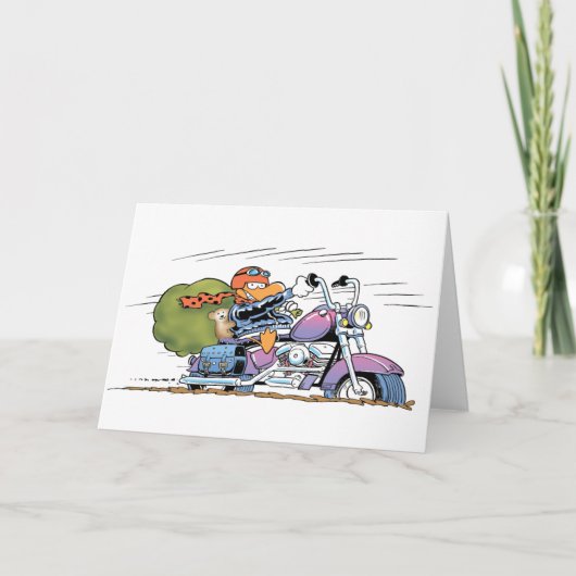 Carte de Noël des canards sauvages du marais (Devant)