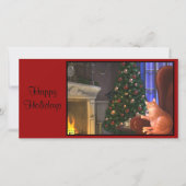 Carte de Noël des chats (Devant)