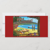 Carte de Noël des chats Maui (Devant)